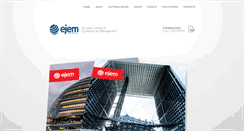 Desktop Screenshot of ejemjournal.com